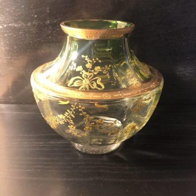 Ancien vase cristal de boheme