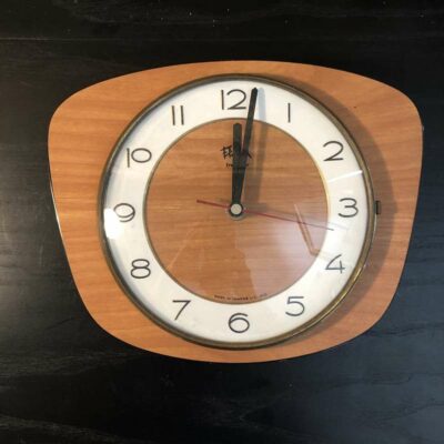 Horloge formica vintage