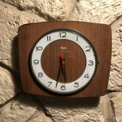 horloge formica vintage