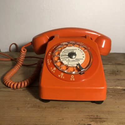 téléphone PTT orange