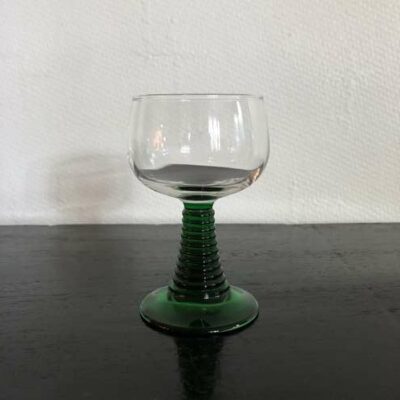 Verres cristal vintage